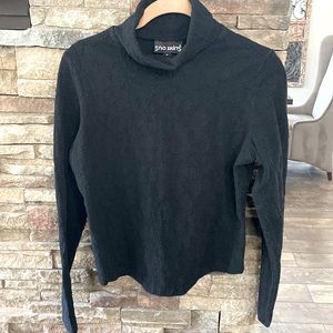 Sno Skin Black Turtleneck Base Layer Size Small